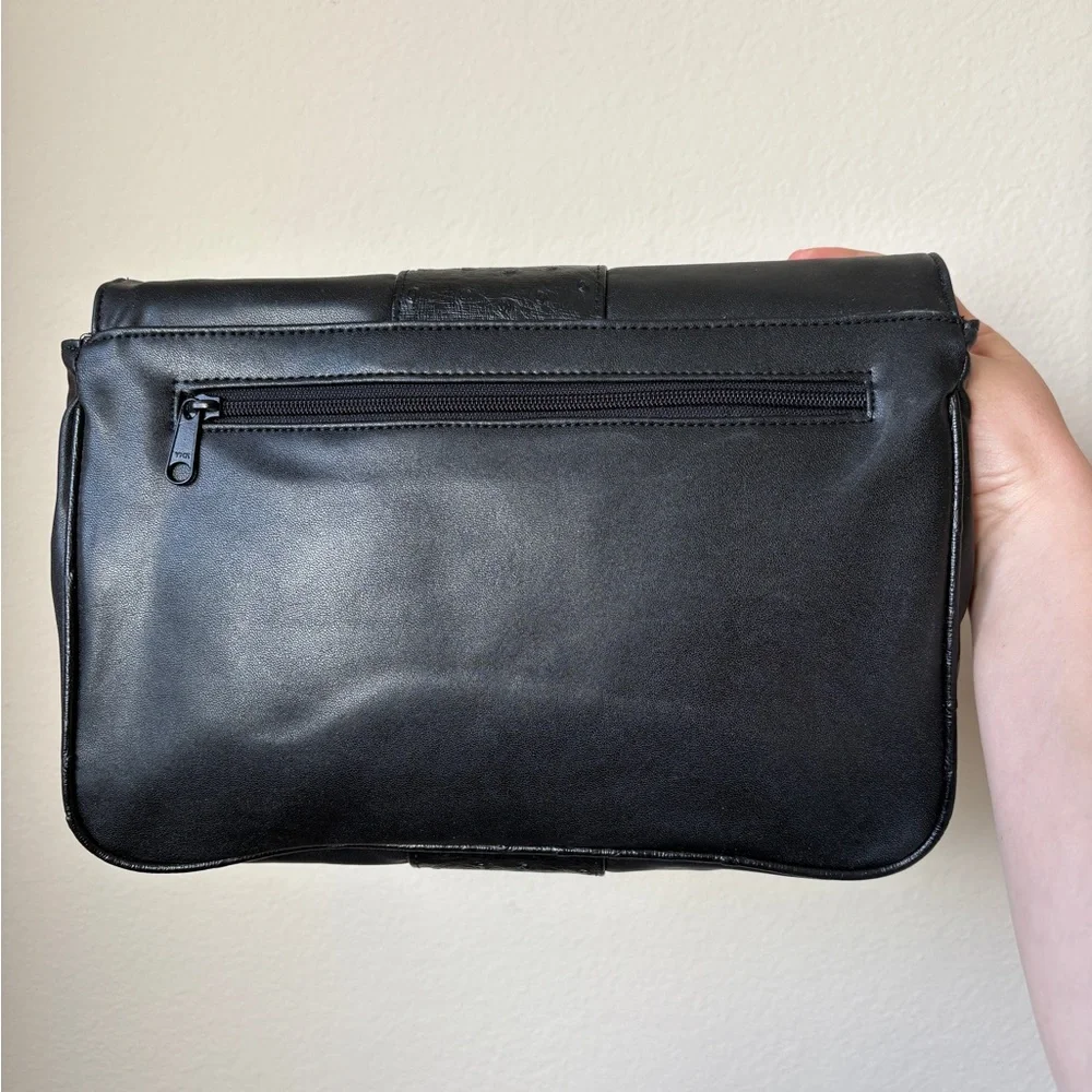 Maxi black clutch, vintage